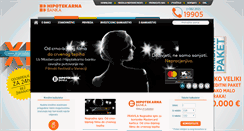 Desktop Screenshot of hipotekarnabanka.com